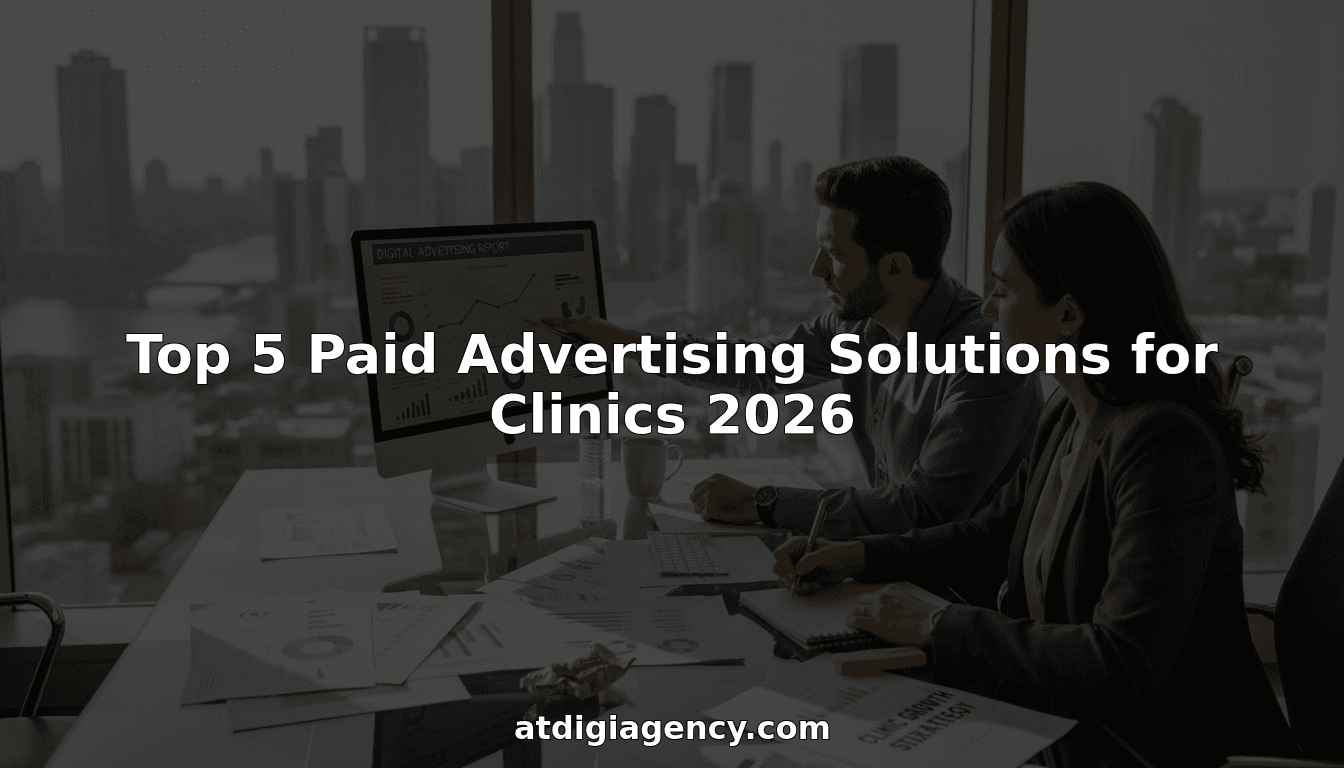 Top 5 Paid Advertising Solutions for Clinics 2026