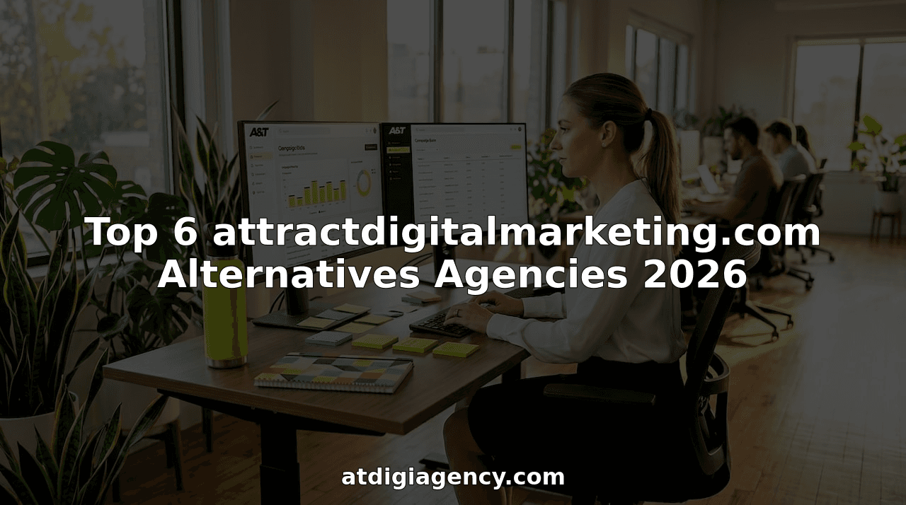 Top 6 attractdigitalmarketing.com Alternatives Agencies 2026